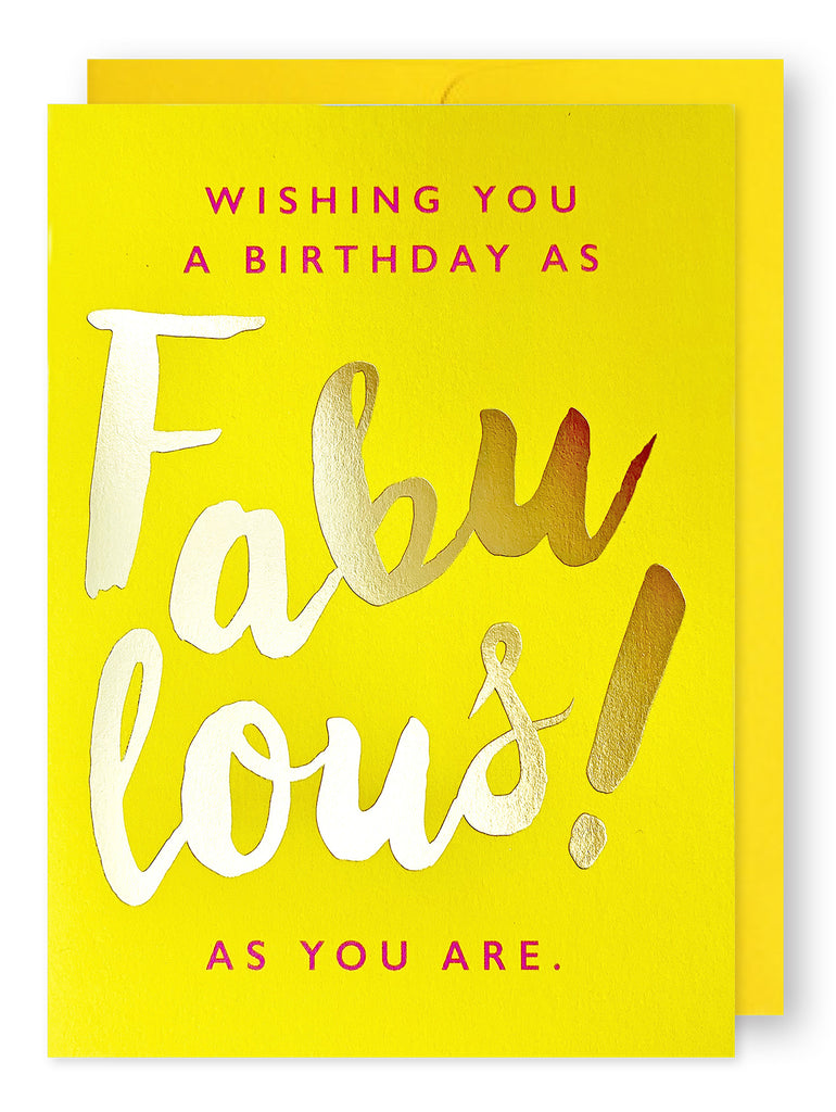 Fabulous Birthday