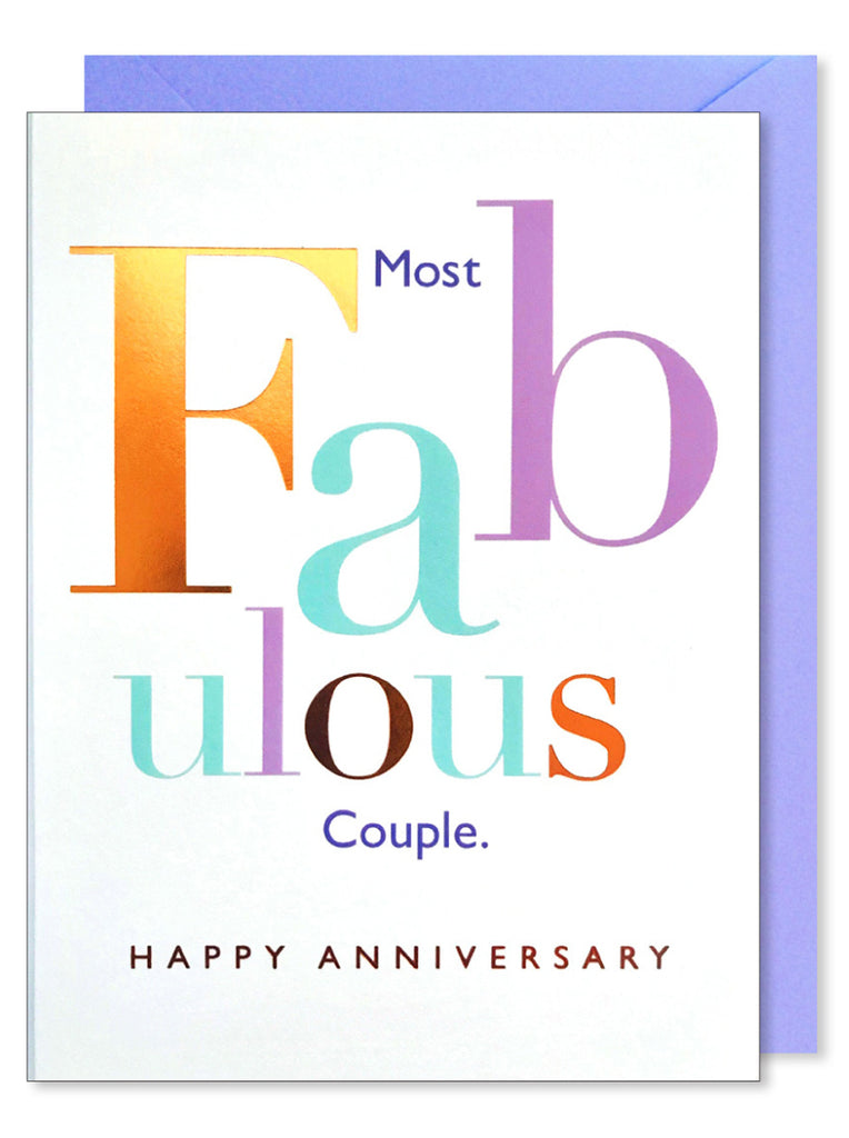 Fab Couple Anniversary