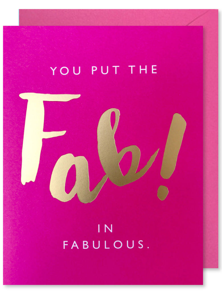 Fab In Fabulous!