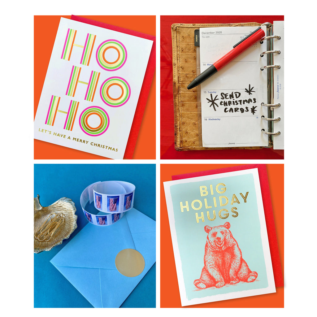 What are the deadlines for mailing holiday cards?