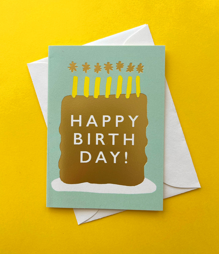 Cake Birthday Mini Card