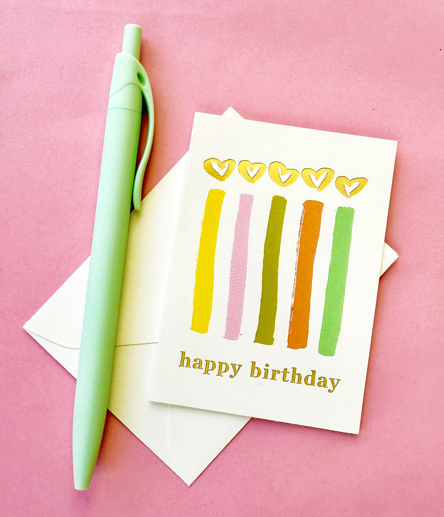 Little Candles Birthday Enclosure