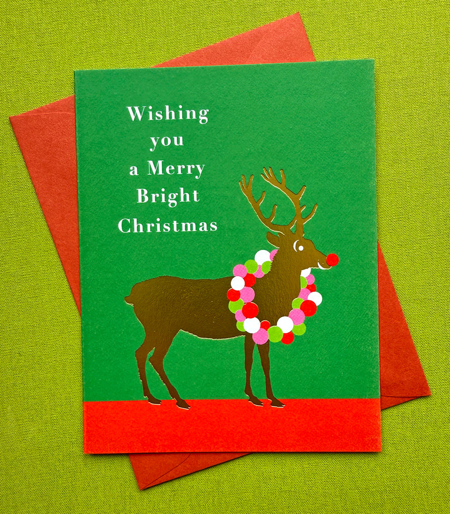 Reindeer & Wreath Christmas