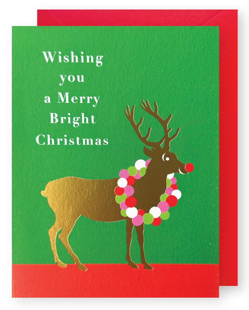 Reindeer & Wreath Christmas