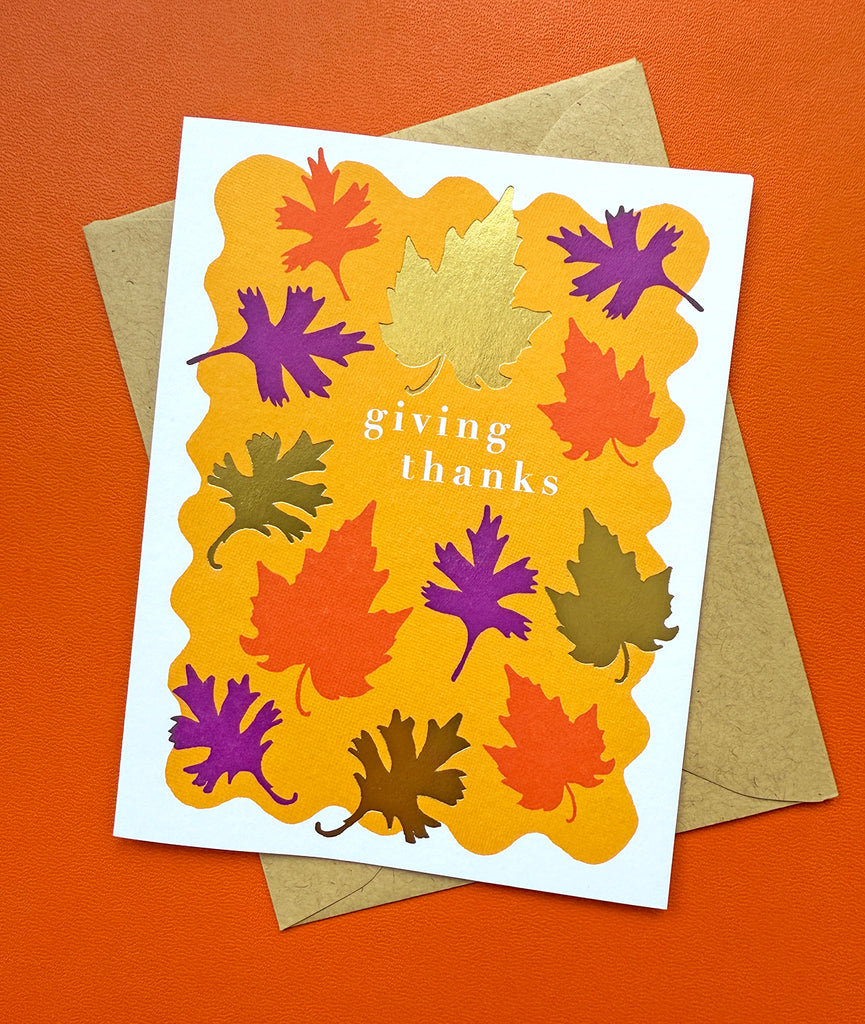 Autumn Leaves Thanksgiving