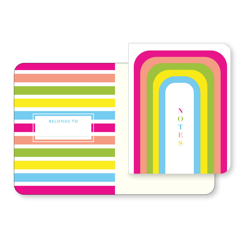 Rainbow Pocket Notebook