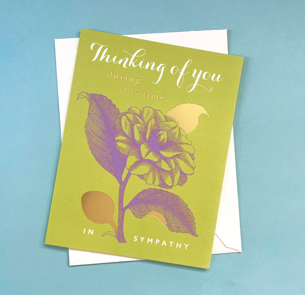 Gold Flower Sympathy