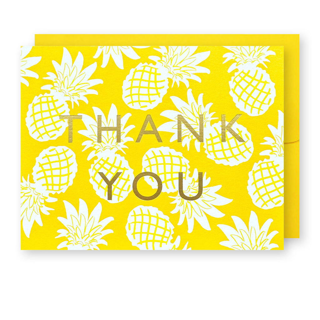 Yellow Pineapples Thank You