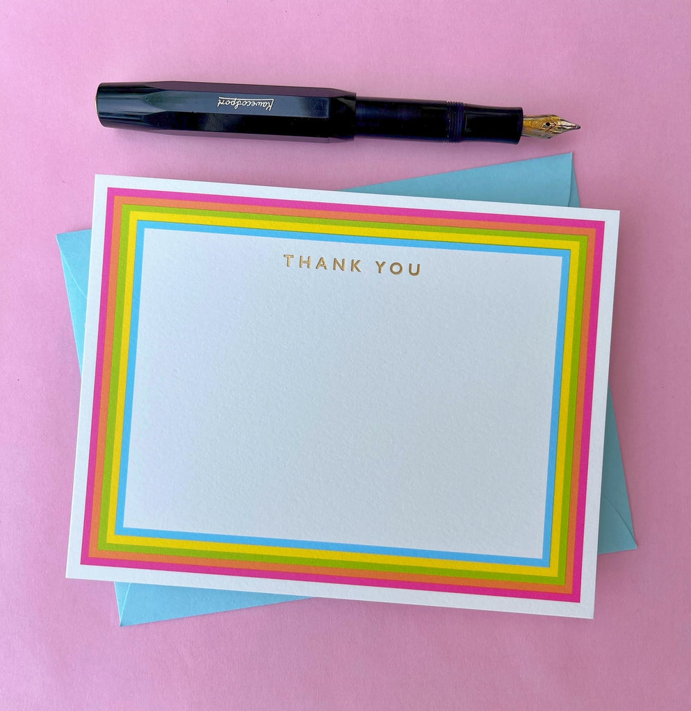 Rainbow Thank You Perfect Notes