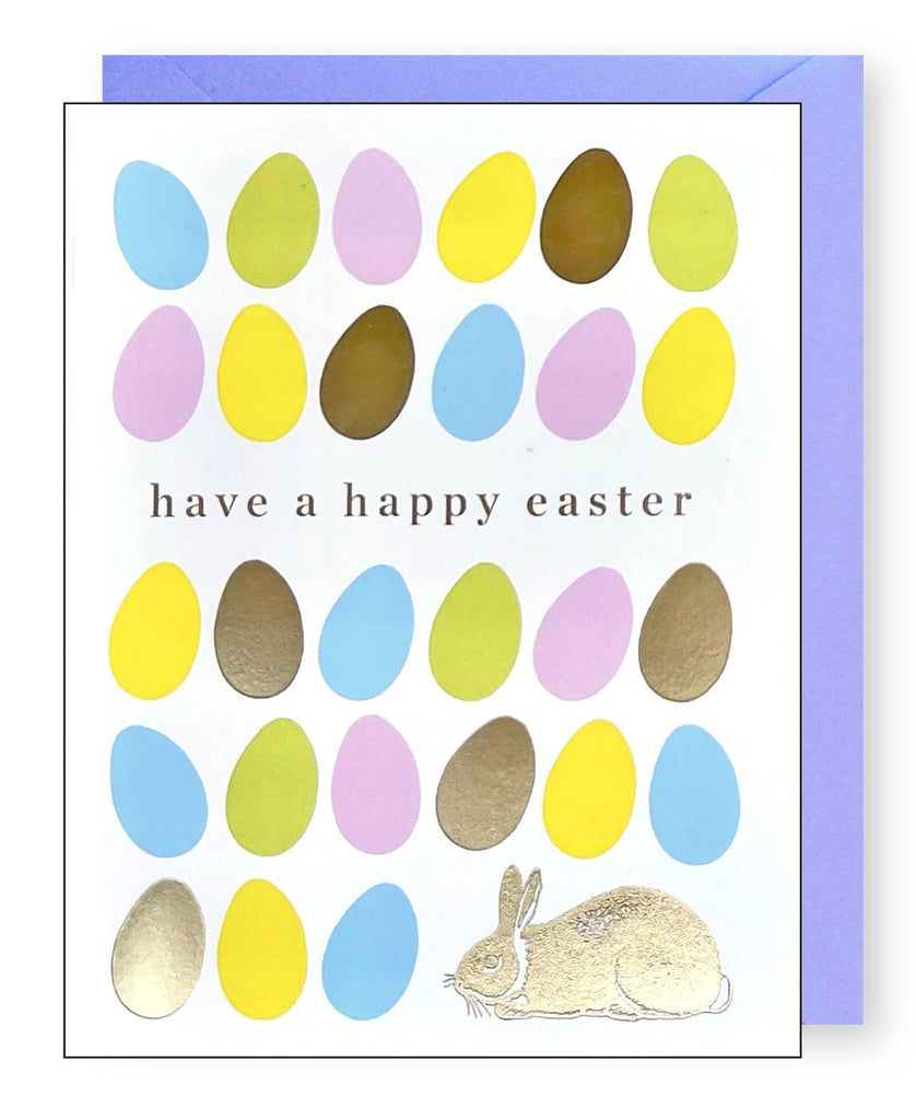 Easter Bunny & Gold Eggs
