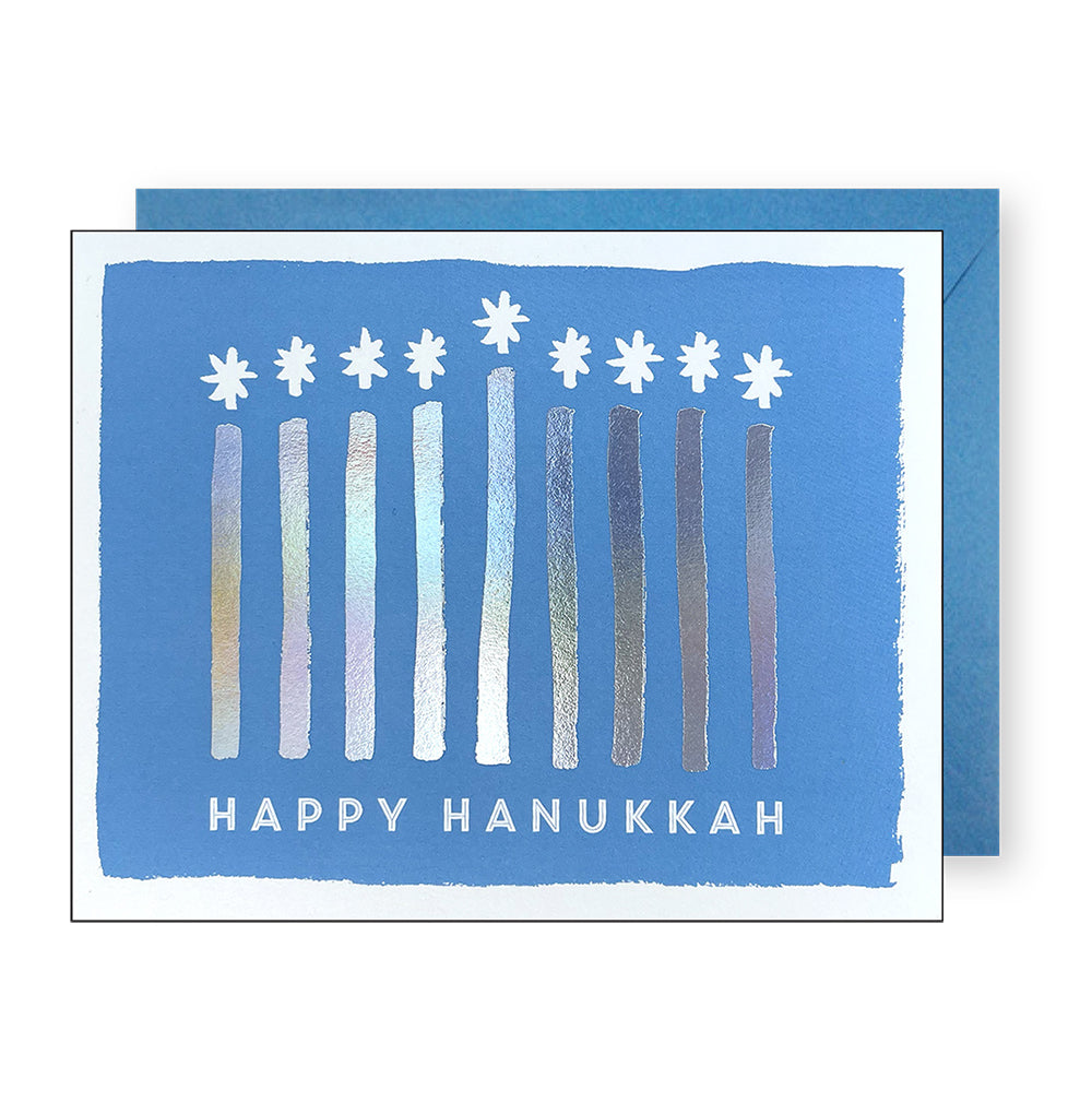 Happy Hanukkah Candles