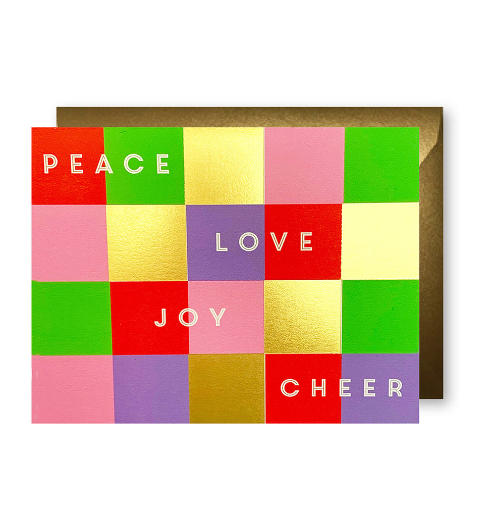 Peace Joy Love Cheer