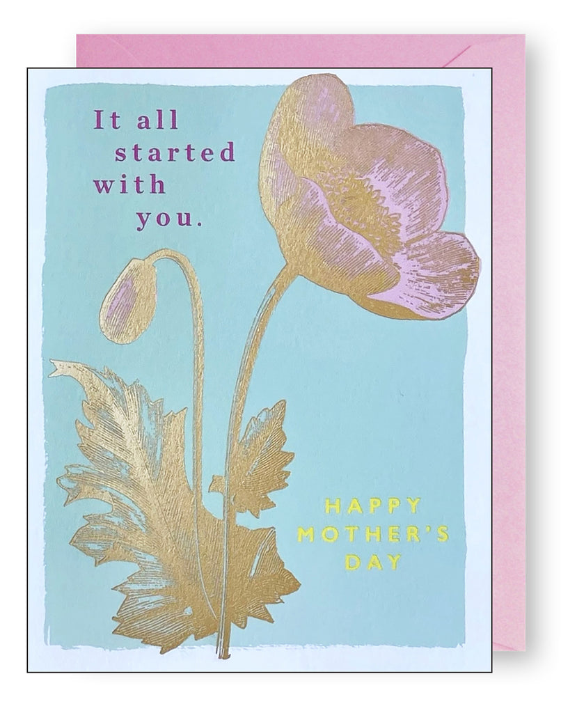 Mother's Day Blooming Flower Card