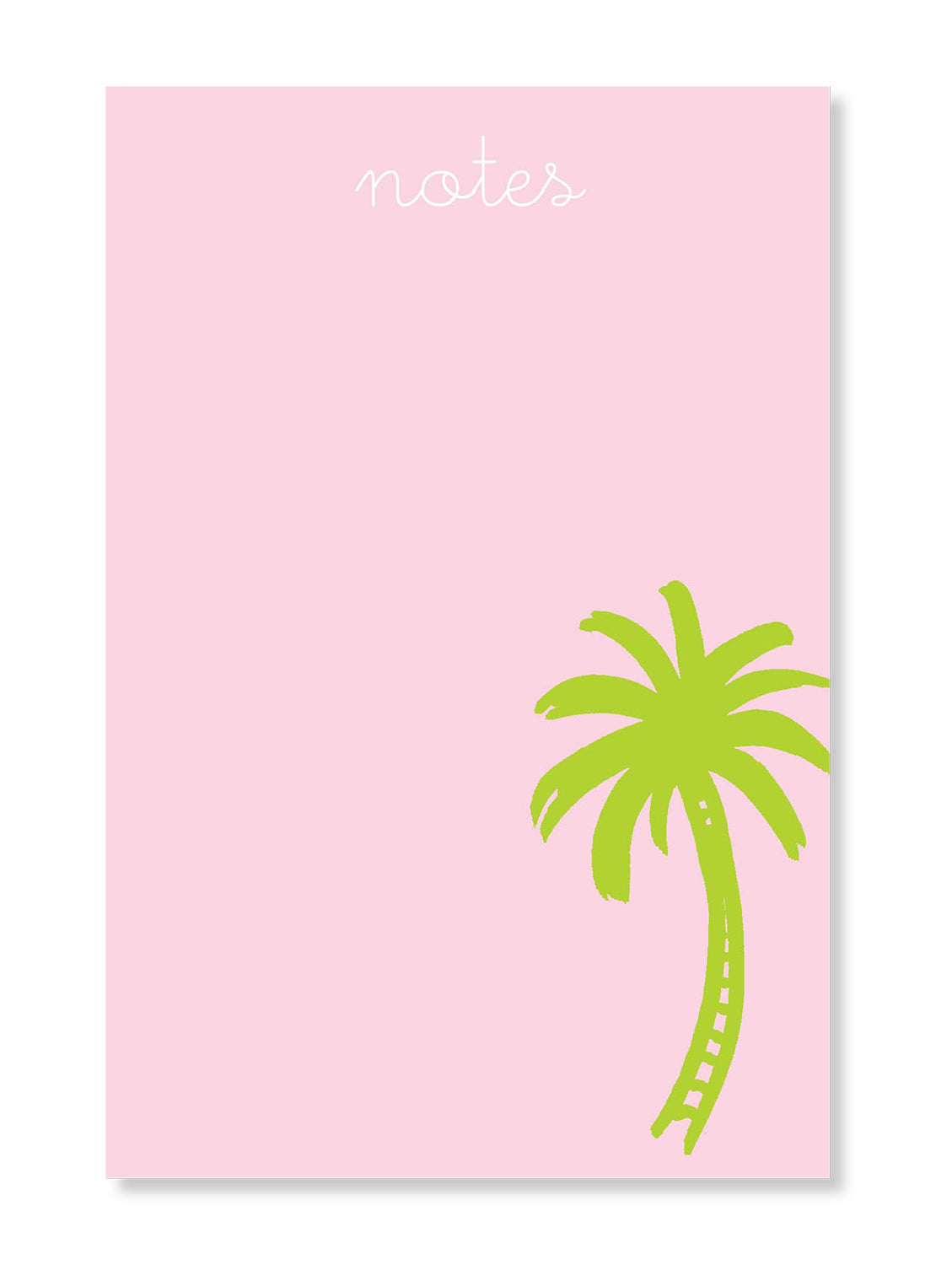 happy palm plant Palm Tree Happy Notepad – J.Falkner Cards
