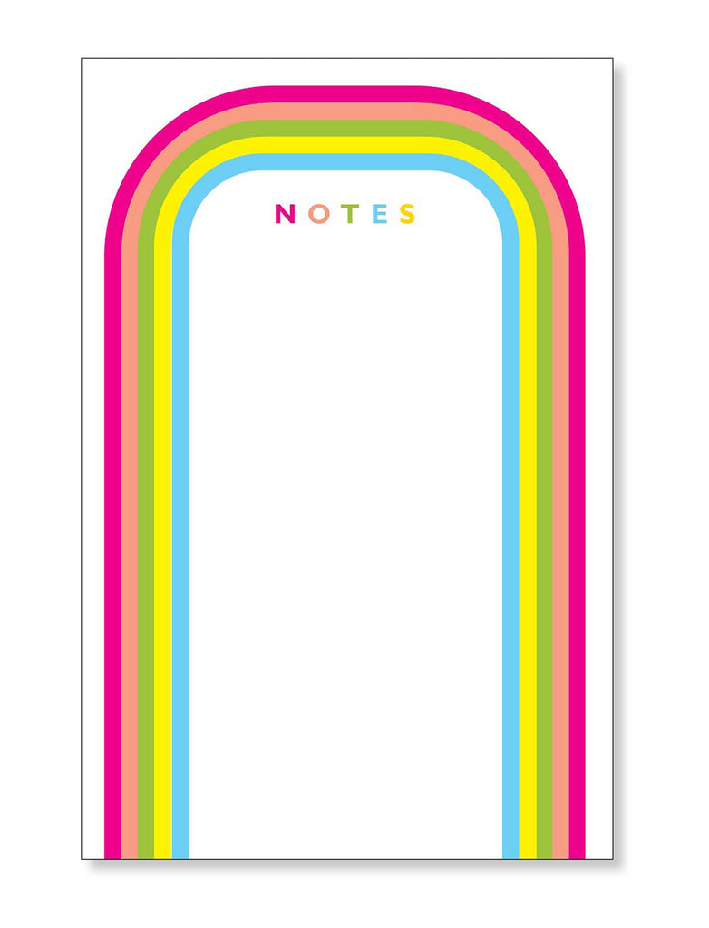 Rainbow Happy Notepad
