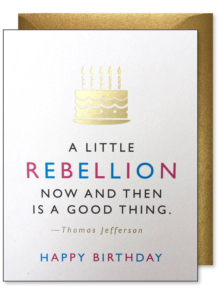 Rebellion Birthday