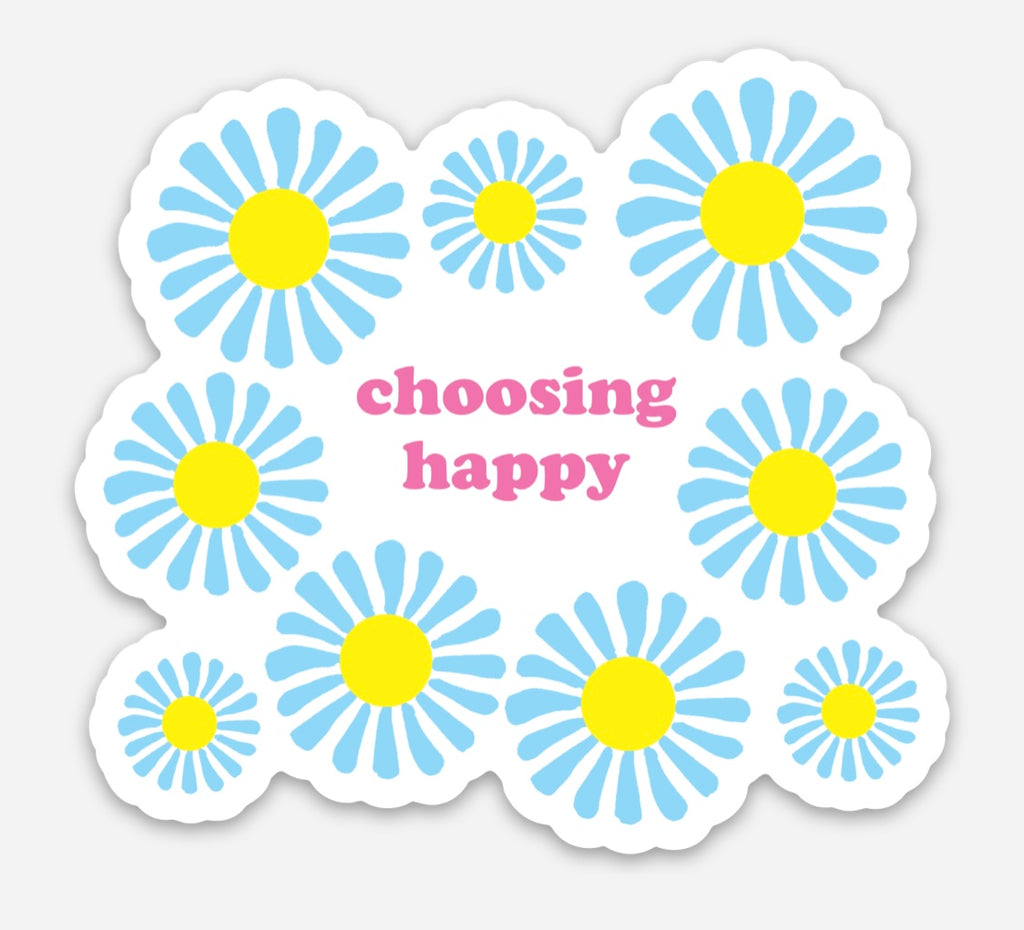 Happy Daisies Sticker